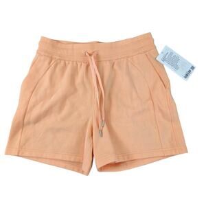 Lululemon Womens Size 10 Scuba High Rise Short 5" PCHB Peach Bellini new